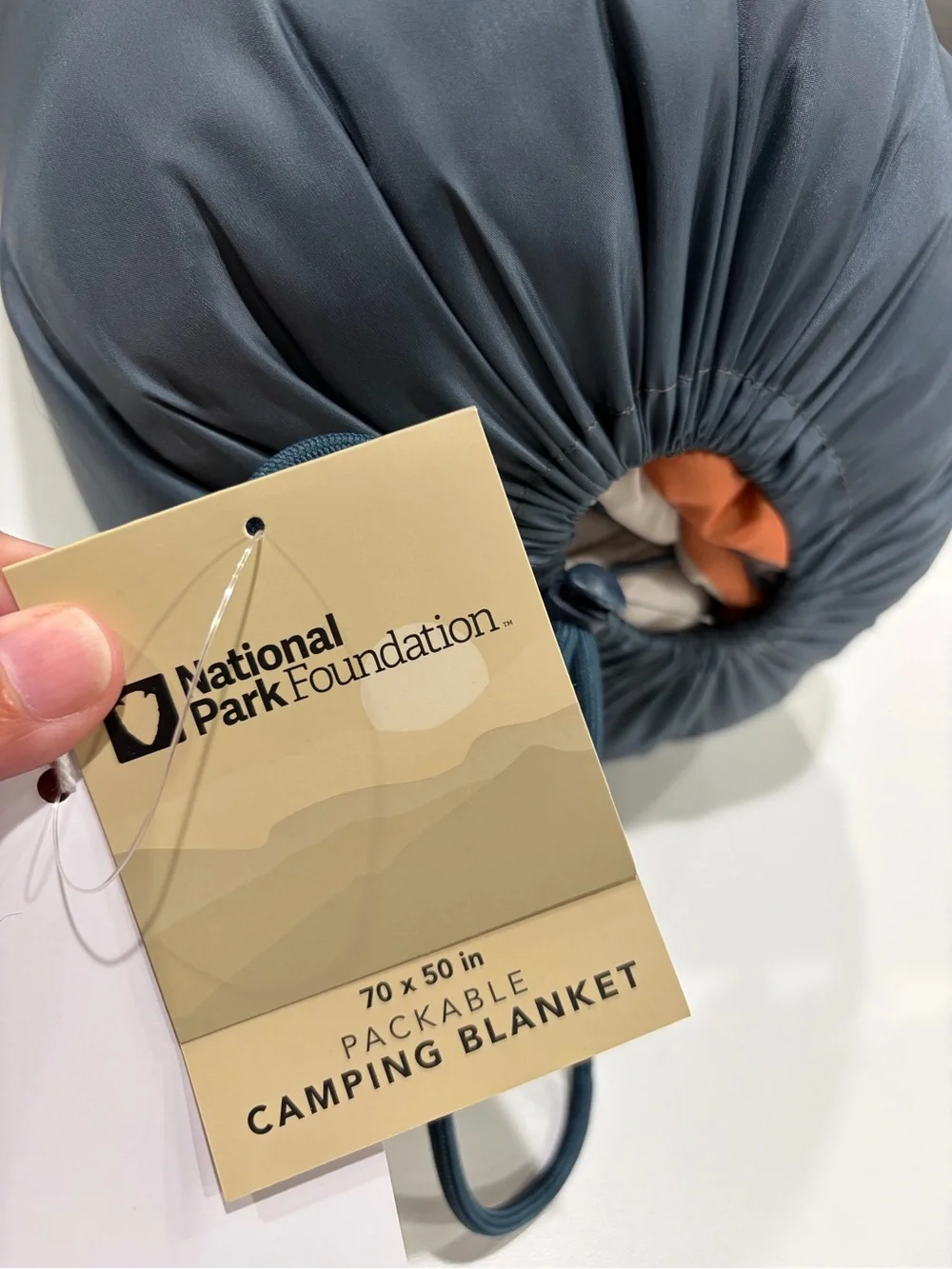 National Park Foundation Packable Camping Blanket Joshua Tree NP 70x50